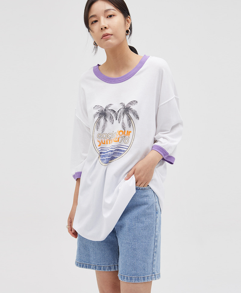 collective,콜렉티브,cocotier loose tee (3color)