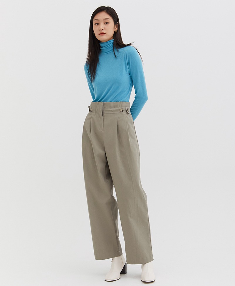 collective,콜렉티브,tucked shirring pants (2color)