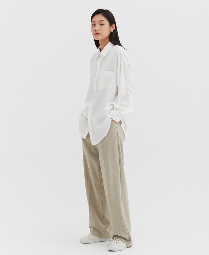 collective,콜렉티브,roll-up cotton shirt (3color)