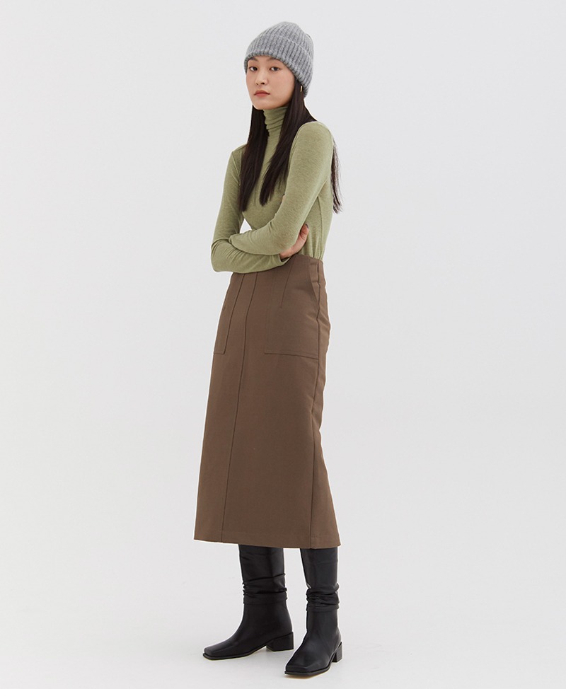 collective,콜렉티브,preserver skirt (2color)