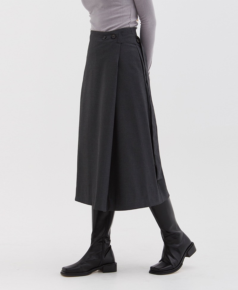 collective,콜렉티브,curve belt skirt (3color)